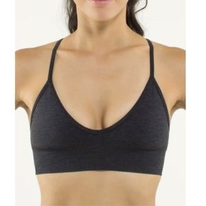 Lululemon Ebb To Street Bra - Black - size 8